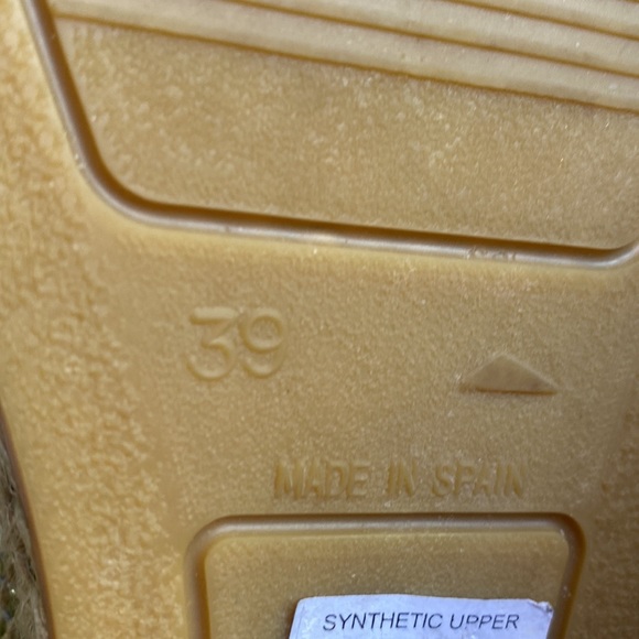 Gold Espadrilles - Picture 10 of 12